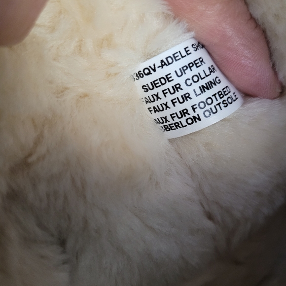 Lamo Water & Stain Resistant Suede Short Boots Adele Chestnut Size-7. Used once. - Picture 8 of 10